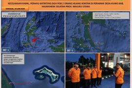 SAR Ternate cari satu nelayan hilang di Perairan Ibu Halmahera Barat