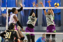 Jakarta Pertamina Enduro kalahkan Jakarta Popsivo Polwan