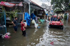 Sembilan RT di Jakarta masih terendam banjir