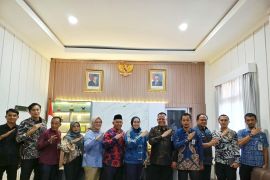 Kemenkum - Pemkab Bangka Tengah menggelar rakor pembentukan Perda KI