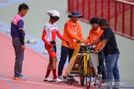 Menpora Erick meminta atlet tetap total meski target emas sudah tercapai