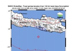 Gempa Jogja hari ini M4,6