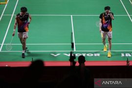 Kejuaraan Beregu Asia 2026 - Indonesia vs Thailand 2-2, Raymond/Joaquin kandas