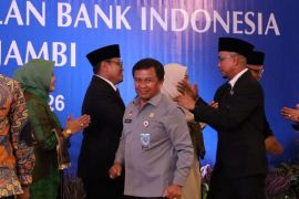 Kakanwil Kemenkum Jambi hadir prosesi pengukuhan KepalaBI Provinsi Jambi