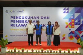 DJP Sumut: Pengukuhan 286 relawan pajak tingkatkan layanan masyarakat