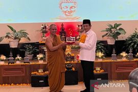 Menag kukuhkan Rumah Moderasi Beragama di Wisma Sangha Theravada