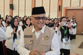 Menhaj tinjau diklat pastikan calon petugas haji benar-benar siap