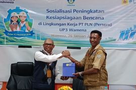 PLN UP3 Wamena-Pemkab Jayawijaya perkuat mitigasi kebencanaan