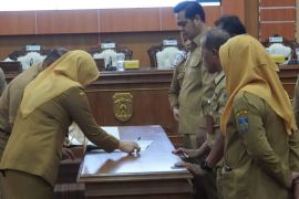 Semua kepala OPD di lingkungan Pemkab Jepara teken perjanjian kinerja 2026