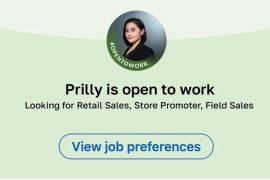 Prilly Latuconsina mencari kerja lewat LinkedIn