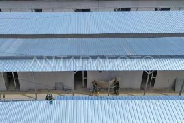 Percepatan pembangunan huntara di Palembayan