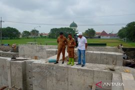 Pemkab pastikan pembangunan rumah pompa di Sidoarjo berjalan lancar