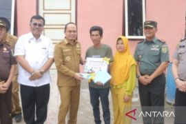 Pemkab Bangka Tengah rampungkan pembangunan 70 unit rumah swadaya Kurau
