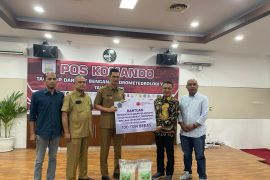 Pemkab Konawe salurkan bantuan 100 ton beras untuk korban bencana di Aceh