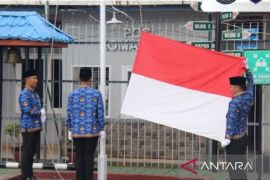 Kobarkan Semangat Perjuangan, Lapas Pekanbaru Gelar Upacara Hari Pahlawan