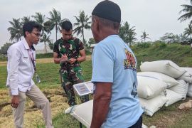 Bulog Banyumas gandeng Yonif TP 838 serap gabah petani