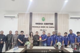 Jelang HPN, PWI Serdang Bedagai silahturahmi ke PN dan DPRD