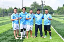 Kagama fun sport gelar fun match mini soccer berrsama BNCT dan SPMT