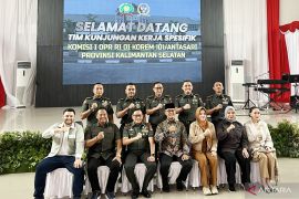 Kunjungi Korem 101 Antasari, Komisi I DPR RI bahas pemekaran Kodam