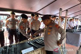 Kapolda Sultra cek Almatsus jajaran pastikan kesiapan pelayanan warga