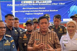 Wagub Sultra lepas ekspor ubur-ubur senilai Rp1,6 miliar ke China di Baubau