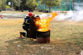 PT Timah di Kundur lomba tanggap darurat peringati K3 Nasional 2026