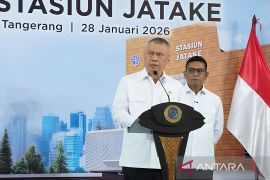 Menhub: Stasiun Jatake Tangerang untuk perkuat transportasi massal