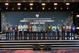 Empat pemda di wilayah kerja BPJS Cabang Madiun raih UHC Awards 2026
