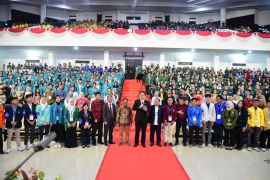 Unimed jadi tuan rumah pelepasan 10.000 mahasiswa relawan bencana Sumatra