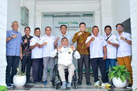 Bupati dan Wabup Sergai siapkan bonus Riadi peraih 3 medali di APG Thailand