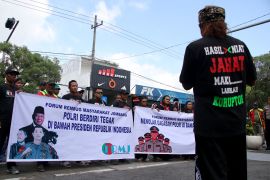 Penolakan kepolisian di bawah Kementerian di Jombang