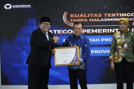 Provinsi jambi raih penghargaan dari Ombusdman kategori tanpa maladministrasi