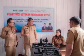 Pemkab Kapuas luncurkan program reaktivasi layanan perekaman KTP-el