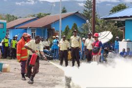 PLN UP3 Wamena perkuat edukasi penanganan darurat kebakaran