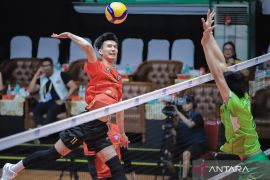 Samator sukses kandaskan Garuda Jaya tiga set langsung