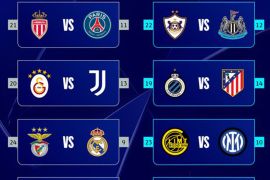 Hasil undian play-off 16 besar Liga Champions: Real Madrid vs Benfica, AS Monaco vs PSG