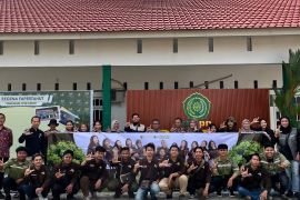 UMPR praktik pengelolaan hutan di Hutan Pendidikan UMPR