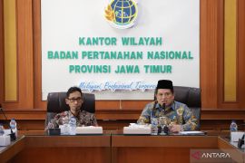 Kanwil BPN Jatim perkuat sinergisitas keterbukaan informasi publik