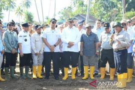 Wawako Solok hadiri Ground Breaking rehabilitasi lahan sawah terdampak bencana