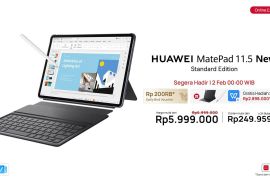 HUAWEI MatePad 11.5 New Standard Edition dukung produktivitas profesional muda