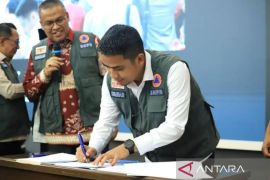 Wako-Wawako Solok Serahkan R3P Kota Solok Kepada Sestama BNPB Pusat