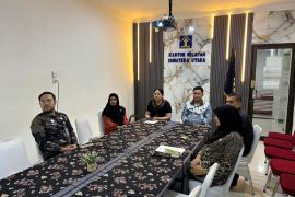 Kemenkum Sumut gelar transfer knowledge pengisian e-report JDIH