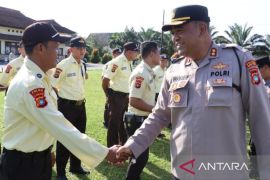 Polres Bangka Tengah tekankan peran Satpam jaga keamanan lingkungan