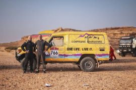 Di Gurun Yanbu, dua nama Indonesia menuntaskan Dakar