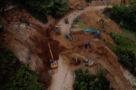 HKI intensifkan perbaikan lereng perbukitan di jalur Malalak