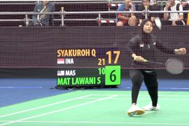 Qonitah Syakuroh raih emas para bulu tangkis di ASEAN Para Games