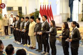 Atlet SEA Games terima bonus dari Prabowo, jadi tabungan masa depan