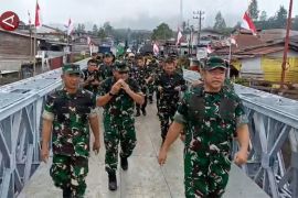 KSAD resmikan jembatan Bailey, akses Takengon-Bireuen pulih