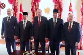Temui Erdogan, Menlu soroti peningkatan kerja sama ekonomi
