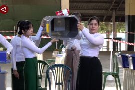 Tiga tahapan pemungutan suara pada pemilu Myanmar berakhir